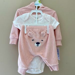NEW Carter’s 3 Piece Baby Bear Outfit 3M